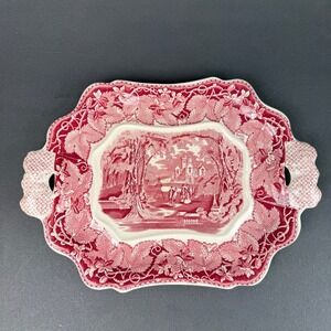 Masons Vista Ceramic Sandwich Tray Ironstone England 14.5"x10.5"